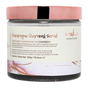 Manna Kadar Beauty New Champagne Charcoal Scrub Polish Hydrate 520g/18.34 oz
